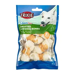 Ласощі Trixie Denta Fun Chicken Chewing Bone для собак Кістка для чищення зубів з куркою 5 см 70 г/5 шт (арт.31321)