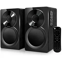 Колонки 2.0 REAL-EL S-405 чорний, 2 x 4 Вт, BT, пластиковий корпус