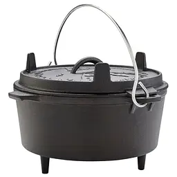 Казан з кришкою Groenberg Askja Pot 25 cm/4 L Black (266016) - мініатюра 2