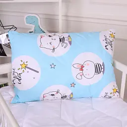 Подушка антиалергенна MirSon Kids Time 20-0044 Cats and bunnies 40х60 (2200009666506) - мініатюра 2