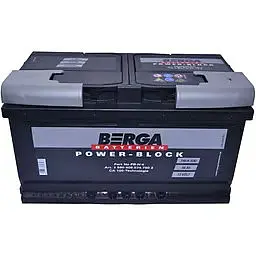 Автомобільний акумулятор BERGA Power Block 6СТ-80Ah АзЕ 740A (EN) 580406074 - мініатюра 2