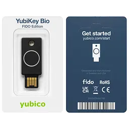 Апаратний ключ Yubico YubiKey Bio FIDO Edition USB Type-A (694481) - мініатюра 3