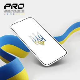 Захисне скло для Apple iPhone 14 Pro, Pro 3D LE, повноекранне 3D скло з рамкою, глянцеве, загартоване, протиударне, ультратонке, поліпшене олеофобне і гідрофобне покриття, 9H, повне проклеювання, ArmorStandart (ARM77601) - мініатюра 2