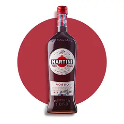 Вермут Martini Rosso, червоний, солодкий, 15%, 1 л (17768) - мініатюра 2
