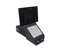 Витяжка декоративна похила Perfelli DN 6472 D 850 BL LED - мініатюра 4