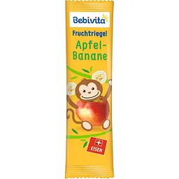 Батончик фруктовий Bebivita Яблуко-банан 25 г