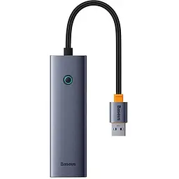 Хаб-адаптер Baseus UltraJoy Series 4-Port Hub AIR - Usb-A to 4xUsb3.0 (B0005280A813-02)