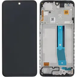 Дисплей Xiaomi Redmi Note 12S чорний, Amoled, оригінал PRC, з рамкою