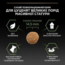 Сухий корм для щенят Purina Pro Plan Dog Large Puppy Robust з куркою та рисом 12 кг 12375805 - мініатюра 5