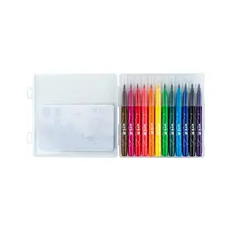 Фломастери Kite Creative пензлики 12 кольорів (K-1150) - мініатюра 3
