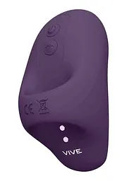 Вібратор на палець Vive Hana, 8.6 см (фіолетовий) - мініатюра 2