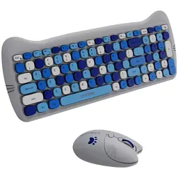 Комплект Canyon HSET-W6 Kitty Edition Wireless UA Blue (CNS-HSETW6BL) - мініатюра 4