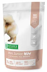 Сухий корм Nature's Protection Mini Junior Small breeds 0.5 кг для цуценят малих порід