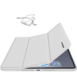 Чохол-книжка BeCover Tri Fold Soft TPU Silicone для Apple iPad 10.2 2019/2020/2021 Gray (706885) - мініатюра 5