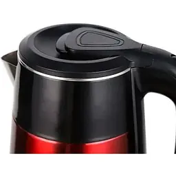 Електрочайник Domotec MS-5029 2 л 2000 Вт Чорний/Червоний - мініатюра 5