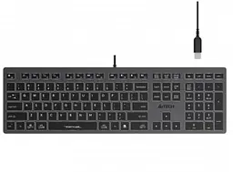 Клавіатура FX60H "Fstyler", Black/Grey A4Tech teh0020590