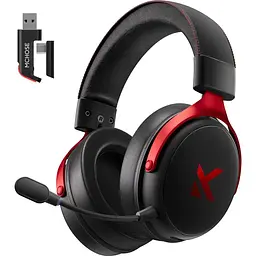 Ігрові навушники MCHOSE V9 Pro Black/Red (HW-V9-4) - мініатюра 2
