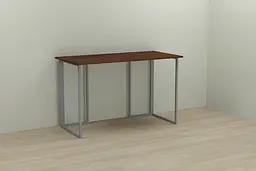 Комп'ютерний стіл Ferrum-decor Ханна 75x120x60 сірий ДСП Венге 16мм (FRD-106131)