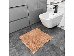 Килимок DARIANA 55*50см какао для ванних кімнат Ананас