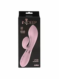 Вібратор-кролик Indeep Juna 21.5 (рожевий) - мініатюра 8