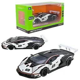 Модель автомобіля "Lamborghini" AP7700(White) масштаб 1:24 - мініатюра 3