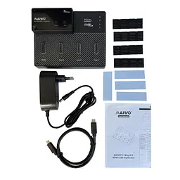 Док-станція для накопичувачів Maiwo 4*NVMe M.2 SSD Key M/B+M to USB4.0 USB-C 40Gbps (K3015P4) - мініатюра 8