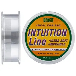 Волосінь Brain Intuition 50 м 0.10 мм 0.35 0.9 кг 1.9 lb  clear