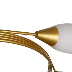 Люстра Brille стельова Е27 60W G (BR-01 609C/6) - мініатюра 3