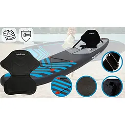 Надувна SUP дошка THUNDER Steel 365 см із веслом Blue - мініатюра 10