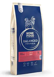 Корм для собак середніх порід Home Food з яловичиною 10кг