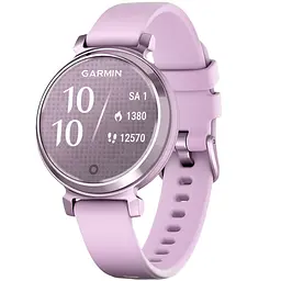 Смарт-годинник Garmin Lily 2 Metallic Lilac with Lilac Silicone Band (010-02839-01) - мініатюра 2