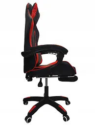 Комп'ютерне крісло Kontrast Viper Black-Red з функцією массажу - мініатюра 3