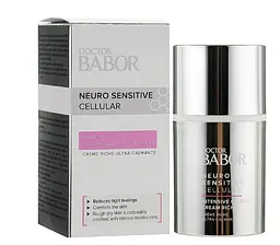 Заспокійливий крем для обличчя Babor Doctor Neuro Sensitive Cellular Intesive Calming Cream Rich 50 мл - мініатюра 2