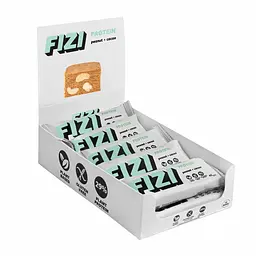 Протеїнові батончики FIZI Protein Bar — 10 × 45 г Peanut-Сacao