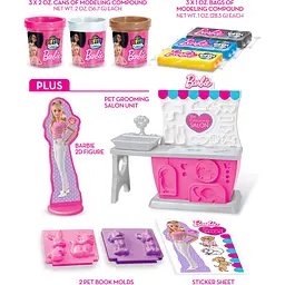 Тісто для ліплення Cra-Z-Art Barbie Зоомагазин з формами набір 10 шт. (34041CRA) - мініатюра 8