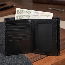 Чоловіче портмоне Tony Perotti Italico 2310 nero (90596) Чорне - мініатюра 2