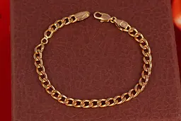 Браслет Xuping Jewelry панцирний 16 см 4 мм золотистий