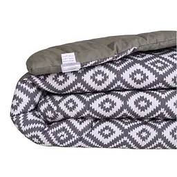 Ковдра MirSon Сolor Fun Line Silver Geo Zebra Thinsulate двоспальна 172 х 205 см (2200014313211) - мініатюра 2