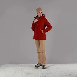 Куртка CMP Women's Sustainable Softshell Hybrid Jacket Red S (1097-32K1516-C905 38) - мініатюра 5