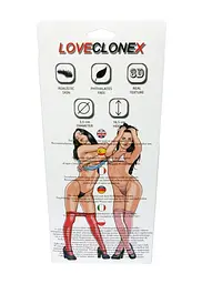 Страпон B - Series Real Proteza-Afrodyta Strap On-Loveclonex 6,5", 16 см (тілесний) - мініатюра 7