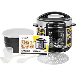 Мультиварка-скороварка Rotex REPC78-B Universal [115236] - мініатюра 9