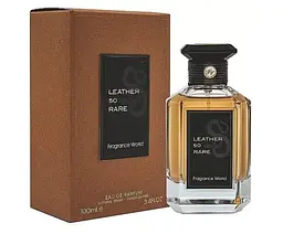 Оригінал Fragrance World Leather So Rare 100 мл парфумована вода