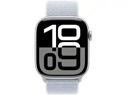 Смарт-годинник Apple Watch Series 10 GPS 46mm Silver Aluminum Case w. Blue Cloud Sport Loop (MWWN3) - мініатюра 2