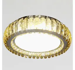 Стельова кришталева LED-люстра Artlight MT005/500CH, хром і медове скло, 100 Вт, від 10-18 м² - мініатюра 5