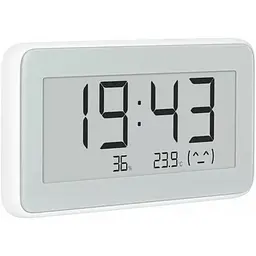 Годинник-термогігрометр Xiaomi MiJia Temperature and Humidity Monitor Clock (LYWSD02MMC / BHR4660CN) - мініатюра 2