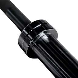Гриф олімпійський прямий York Fitness 220см (50мм) чорний - мініатюра 4