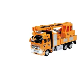 Машина металопластик Кран AP7512D Автопром 1:38 батар. світло звук в коробці (6983020650049)