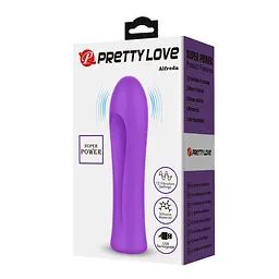 Вібратор Pretty Love Alfreda 10.2 см фіолетовий - мініатюра 9