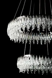 Світлодіодна люстра Splendid Ray L7068/400+600/2 LED (CH+Clear) - мініатюра 5