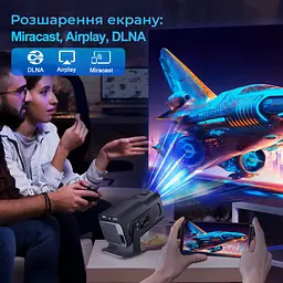 Проектор Magcubic Android 11 HY320 Allwinner H713 (чорний) - мініатюра 8